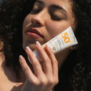 ALPHANOVA Organic Sun Sensitive SPF50+ lõhnatu näokreem tundlikule nahale, 50g