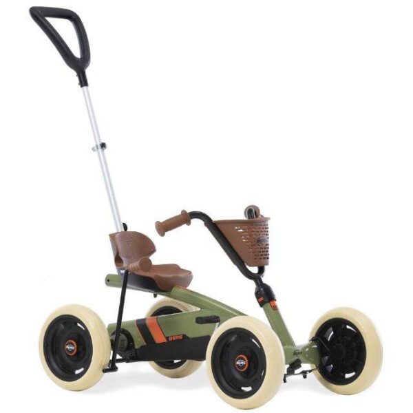BERG Buzzy Retro pedaalkart koos käepidemega