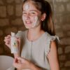 TOOFRUIT Douce Mousse orgaaniline seebivaba näopesuvaht lastele ananassi ja kookosega, 100 ml – pilt 3
