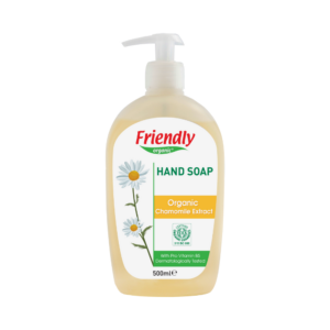 Friendly Organic orgaaniline niisutav kummeliga vedelseep, 500 ml