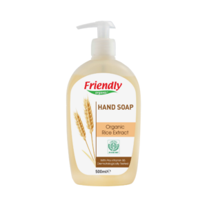 FRIENDLY ORGANIC orgaaniline niisutav vedelseep riisiekstraktiga, 500 ml