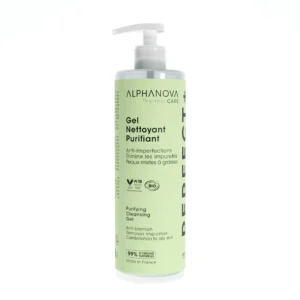 ALPHANOVA Perfect+ Puhastav geel rasusele nahale merevaikhappe ja tsink PCA'ga, 400ml