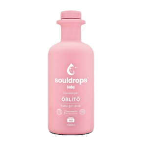 SOULDROPS pesupehmendaja beebitüdruku riietele BABY GIRL DROP, 1000ml
