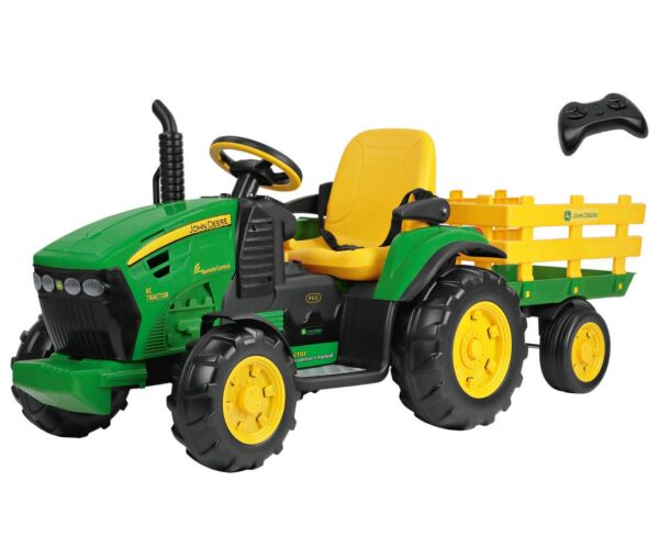 John Deere RC juhtimispuldiga+käru