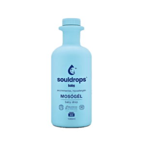 SOULDROPS hüpoallergeene pesugeel beebiriietele BABYDROP, 1000ml