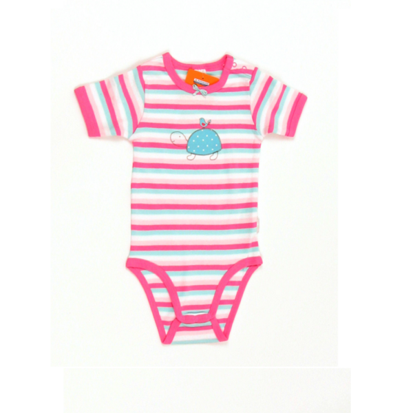 Body tüdrukule Roosa triipudega 86/92cm Pusblu OEKO-TEX®