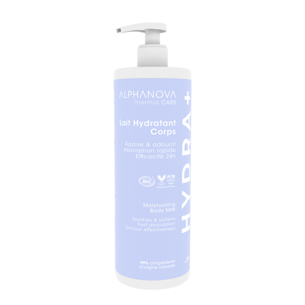 ALPHANOVA Thermal Care niisutav kehakreem orgaanilise sheavõi ja hüaluroonhappega kuivale ja väga kuivale nahale, 400ml