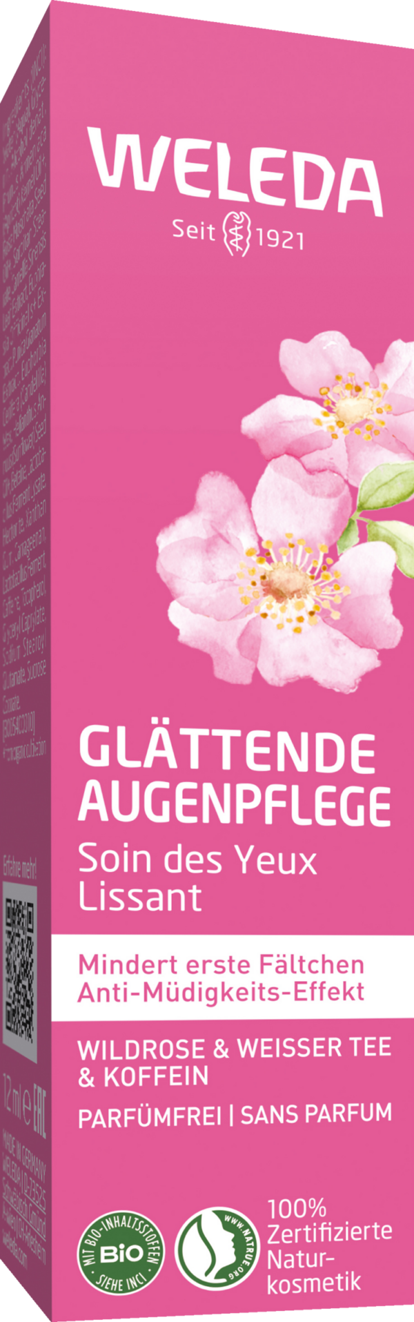 Weleda roosi ja valge teega silendav silmaümbruskreem 12ml