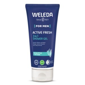 Weleda meeste ergutav dušigeel näole, kehale ja juustele 20ml