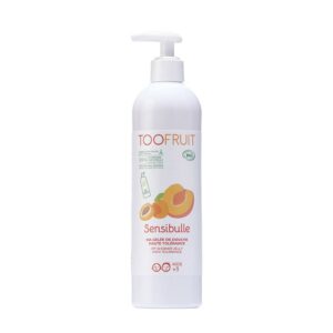 TOOFRUIT Sensibulle orgaaniline seebivaba dušigeel lastele aprikoosi-virsiku lõhnaga, 400 ml