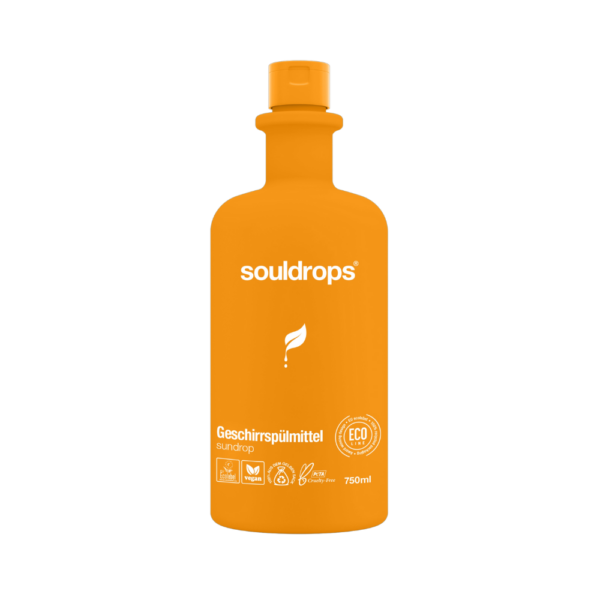 SOULDROPS nõudepesuvahend tsitruse lõhnaga SUNDROP, 750ml
