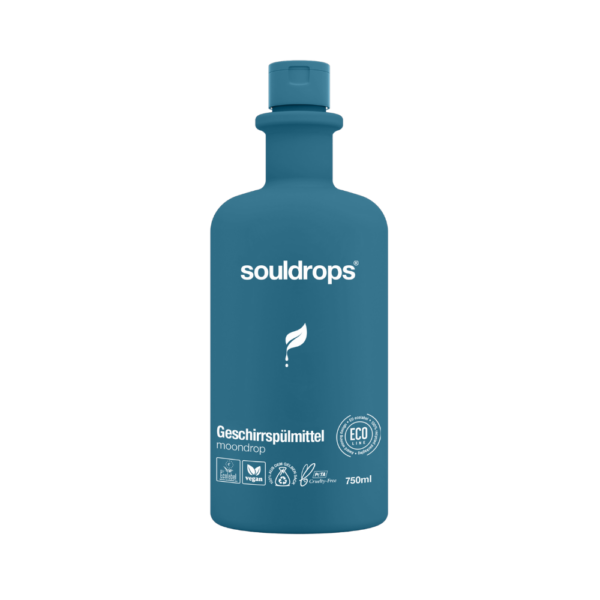 SOULDROPS nõudepesuvahend õuna lõhnaga MOONDROP, 750ml