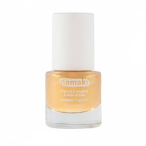 NAMAKI veebaasil mahakooritav küünelakk lastele, toon Gold 7,5 ml