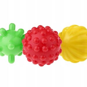 Sensoorsete beebipallide komplekt 3tk 0+kuud Tullo