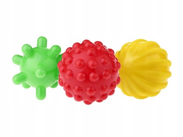 Sensoorsete beebipallide komplekt 3tk 0+kuud  Tullo