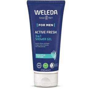 Weleda meeste ergutav dušigeel näole, kehale ja juustele 200ml