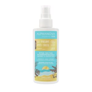 ALPHANOVA SUN orgaaniline nahka rahustav päevitusjärgne sprei Aloe veraga ja jahutava mündiõieveega, 125 ml
