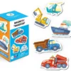 DoDo transpordivahendite magnetikomplekt 10tk 3+aastasele – pilt 1