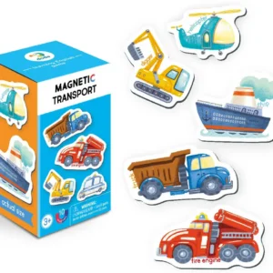 DoDo transpordivahendite magnetikomplekt 10tk 3+aastasele