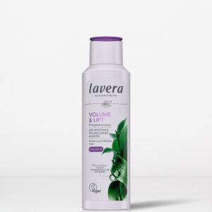 Lavera šampoon õhukestele juustele matcha ja keratiiniga 250ml