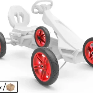 Ratas Rally punane velg 12,5*2,5-9 slik
