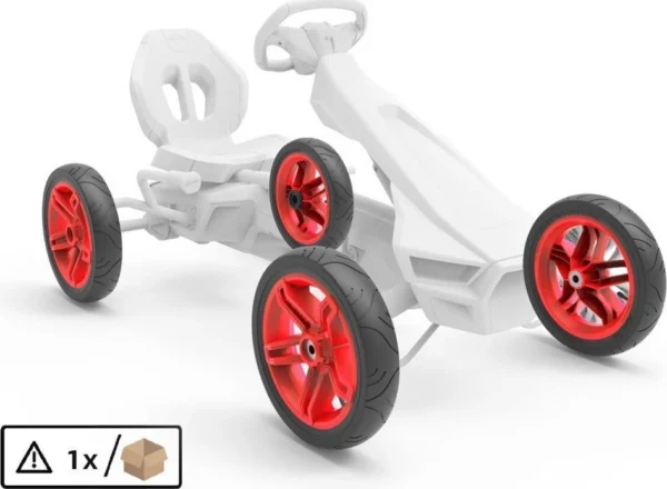 Ratas Rally punane velg 12,5*2,5-9 slik
