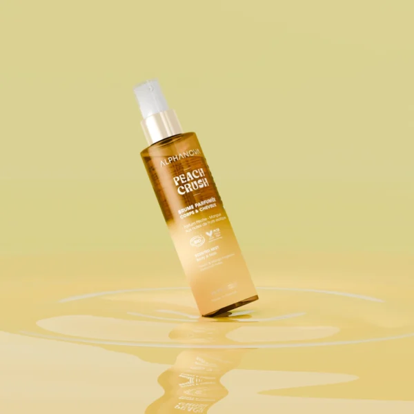 ALPHANOVA Peach Crush orgaaniline virsiku- ja mangolõhnaline juuste- ja kehasprei, 100 ml