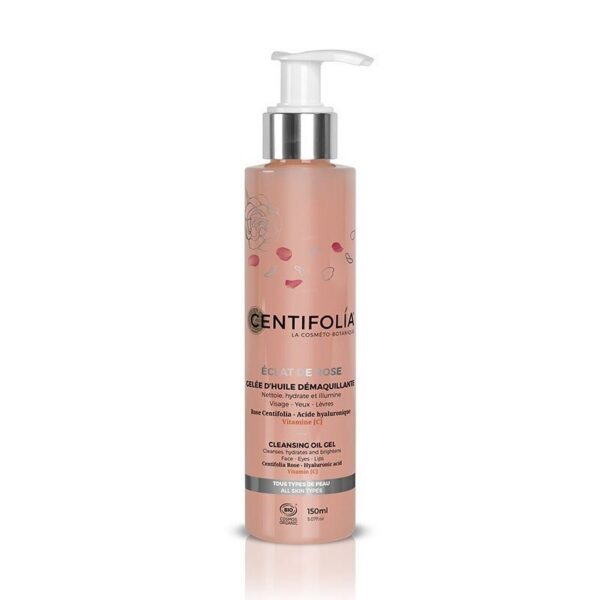 CENTIFOLIA Éclat de Rose® Meigieemaldusõli-geel roosi ekstrakti, C-vitamiini ja hüaluroonhappega, 150ml