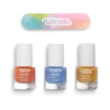 NAMAKI kolmest mahakooritavast küünelakist ja viilist koosnev komplekt, Sunset Water 3*7,5 ml – pilt 2