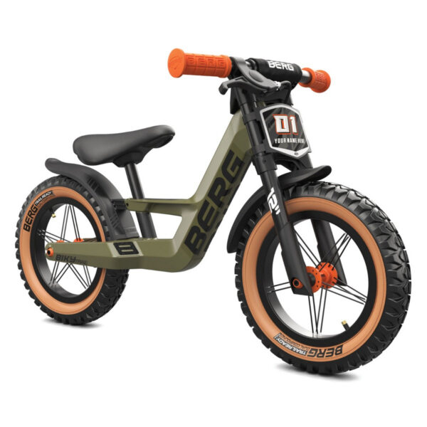 Tasakaaluratas Berg Biky Trail green, käsipidur