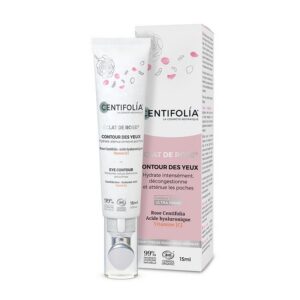 CENTIFOLIA Éclat de Rose® silmaümbruskreem tatraseemneõli ja jahutava zamac-aplikaatoriga, 15 ml