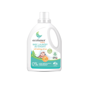 ECOLUNES Friendly Organic värskendav tsitruselõhnaga riidepesuvahend beebidele, 1000 ml