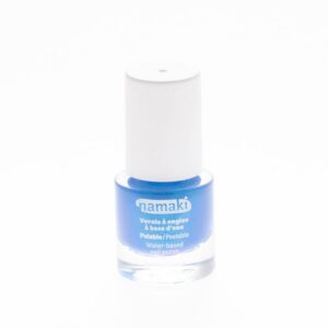 NAMAKI veebaasil mahakooritav küünelakk lastele, toon ELECTRIC BLUE 7,5 ml
