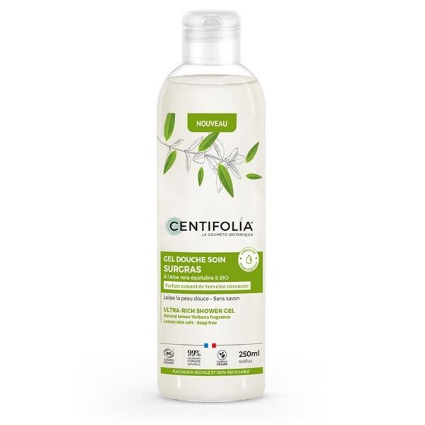 CENTIFOLIA SURGAS niisutav dušigeel naturaalse sidruni lõhnaga, 250ml