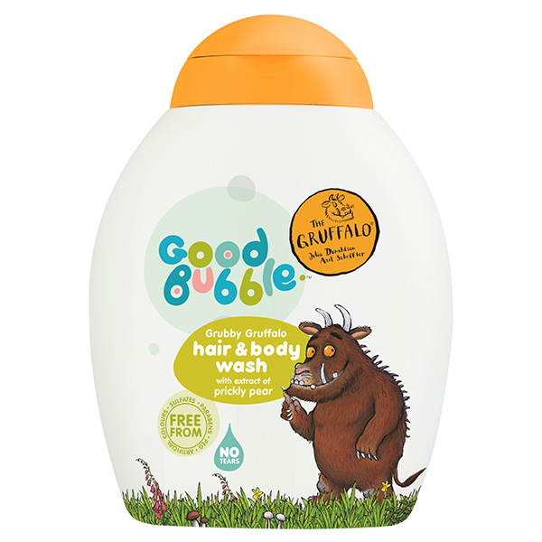 GOOD BUBBLE 2in1 niisutav pisaravaba šampoon-dušigeel lastele viigikaktuse lõhnaga, 250 ml