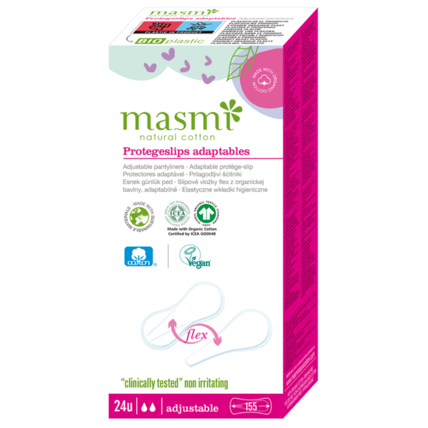 Masmi Flex puuvillased pesukaitsmed volditavate servadega, ökoloogilised