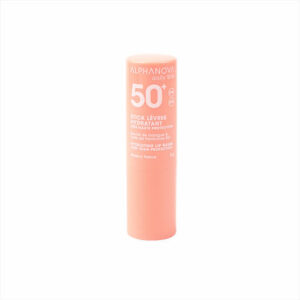 ALPHANOVA Daily Sun SPF50+ niisutav huulepulk mangovõi ja vaarikaõliga monoi lõhnaga, 4 gr