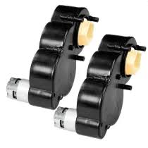 Caucho 12V mootor+ülekanne 2tk