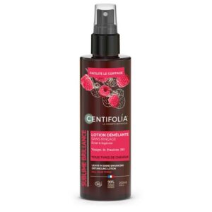 CENTIFOLIA juustesse jäetav palsam orgaanilise vaarikaäädika ja aloe veraga, 200 ml