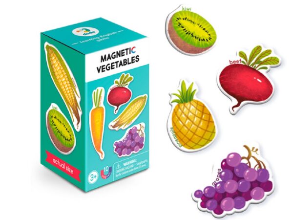 DoDo aedviljade magnetikomplekt 10tk 3+aastasele