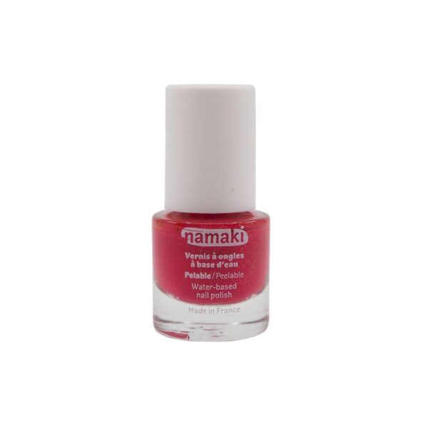 NAMAKI veebaasil mahakooritav küünelakk lastele, toon FUKSIA 7,5 ml