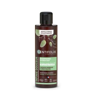 CENTIFOLIA INFINITE SOFTNESS niisutav šampoon aloe vera, magusmandli proteiinide ja taimse keratiiniga, 200ml