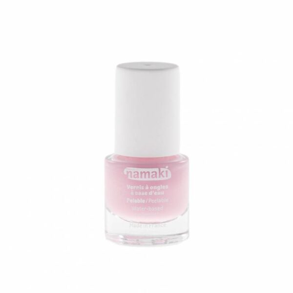 NAMAKI veebaasil mahakooritav küünelakk lastele, toon PALE PINK 7,5 ml