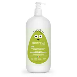 CENTIFOLIA KIDS orgaaniline 2in1 niisutav dušigeel & šampoon aloe veraga õunalõhnaline, 500ml