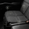SIPO Autoistme kaitsematt libisemisvastase silikooniga, must – pilt 3