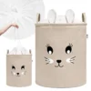 SIPO Premium mänguasjade hoiukorv pingutusnööriga Rabbit, 63 L – pilt 6
