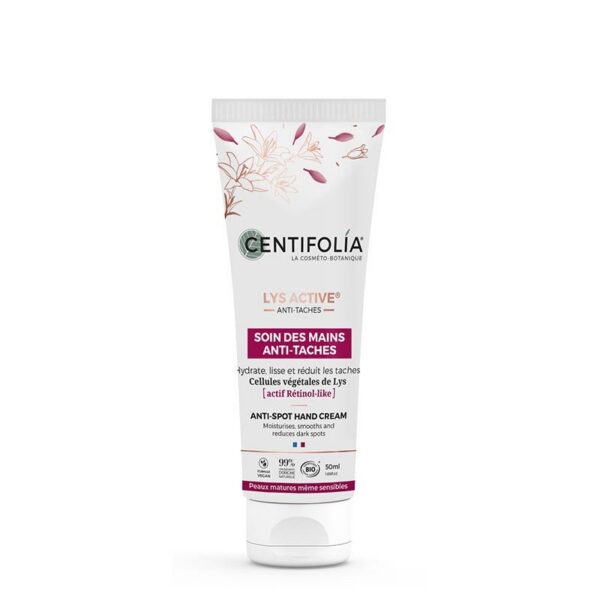 CENTIFOLIA Lys Active® anti-spot kätekreem küpsele ja tundlikule nahale, 50ml
