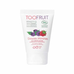 TOOFRUIT taastav ja toitev kätekreem lastele vaarika ja mustikaga, 50 ml